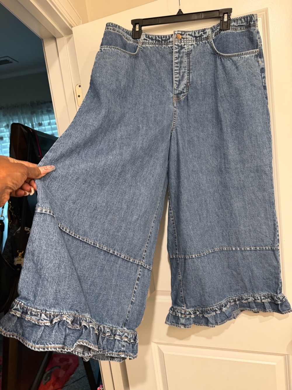 We The Free Love Me Not Bloomer Jean🔥 XS Oversized waist size18 read description - Picture 4 of 7